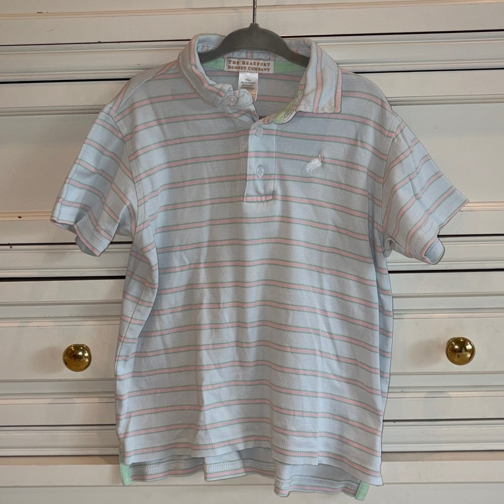 Beaufort bonnet Striped Polo Shirt